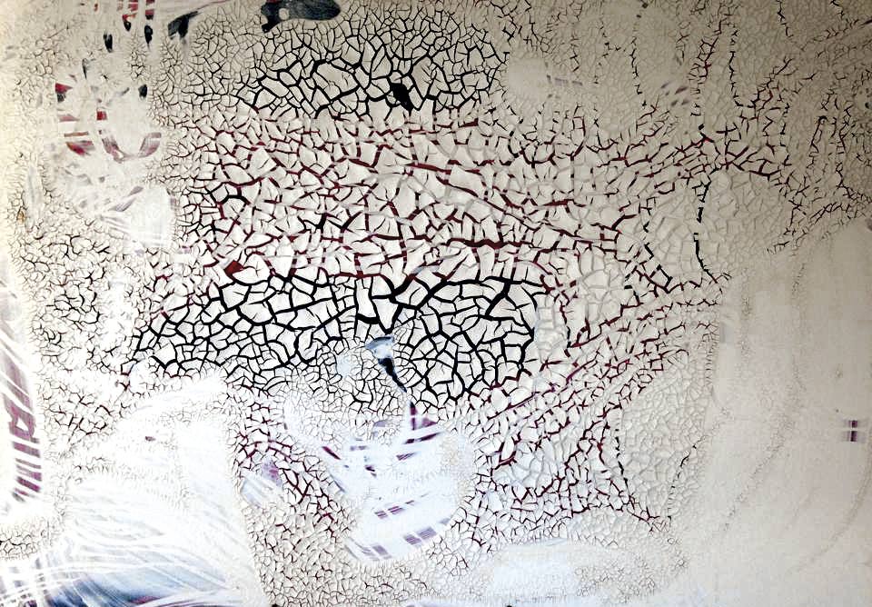 Suicide Art 70 x 100 - Colori acrilici e tempera ad acqua su tela